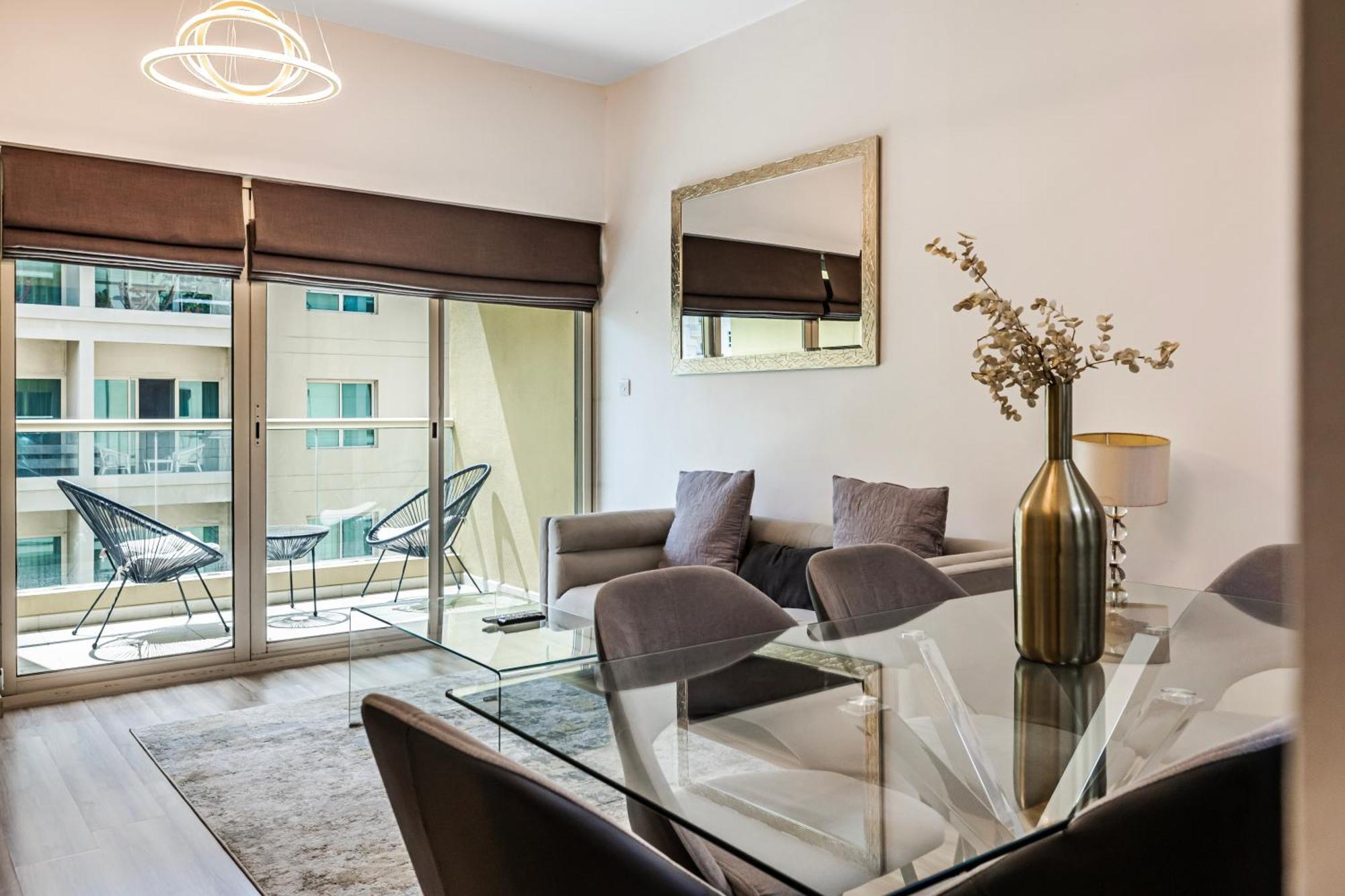 Classy 1 Bedroom In The Greens Courtyard View Dubai Buitenkant foto